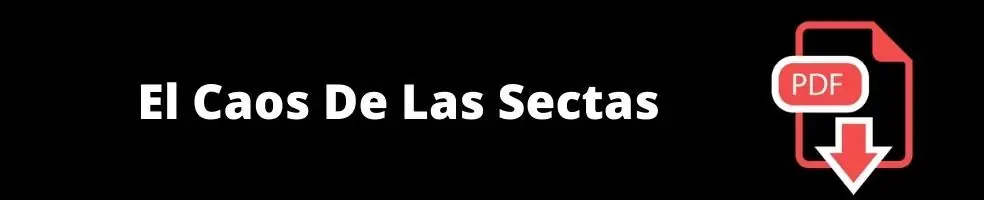 El Caos De Las Sectas - LIBROS CRISTIANOS PDF [+150]