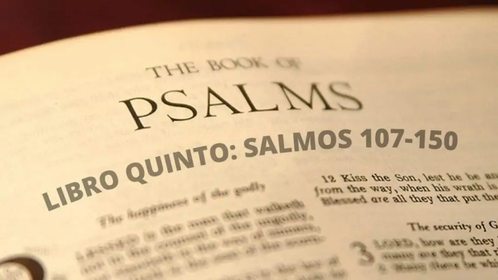 LIBRO QUINTO: SALMOS 107-150